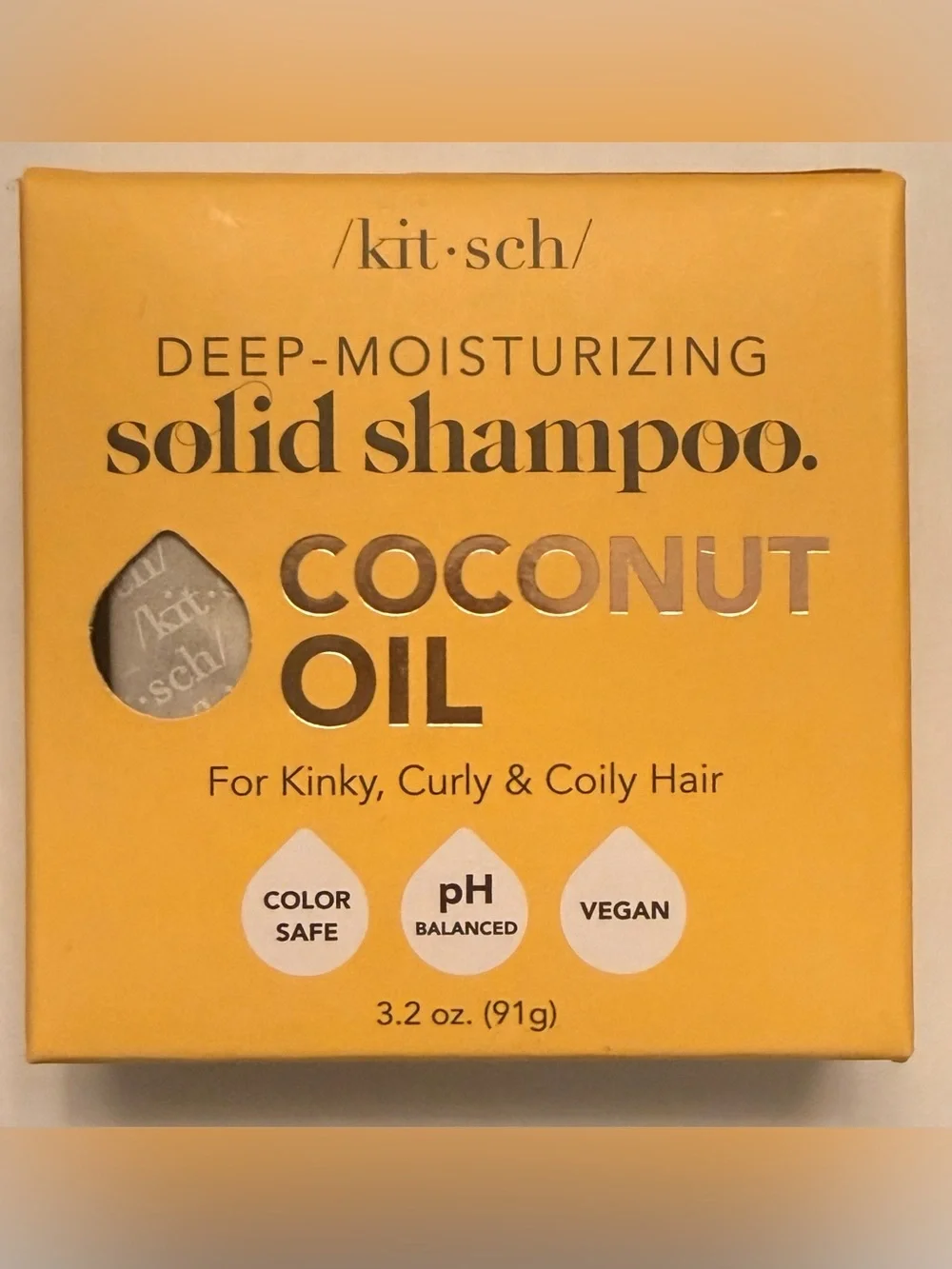 Kitsch Solid Coconut Oil Shampoo & Conditioner (BRAND NEW)